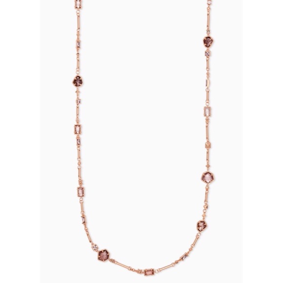 Kendra Scott Rose Gold Necklace - Picture 2 of 5